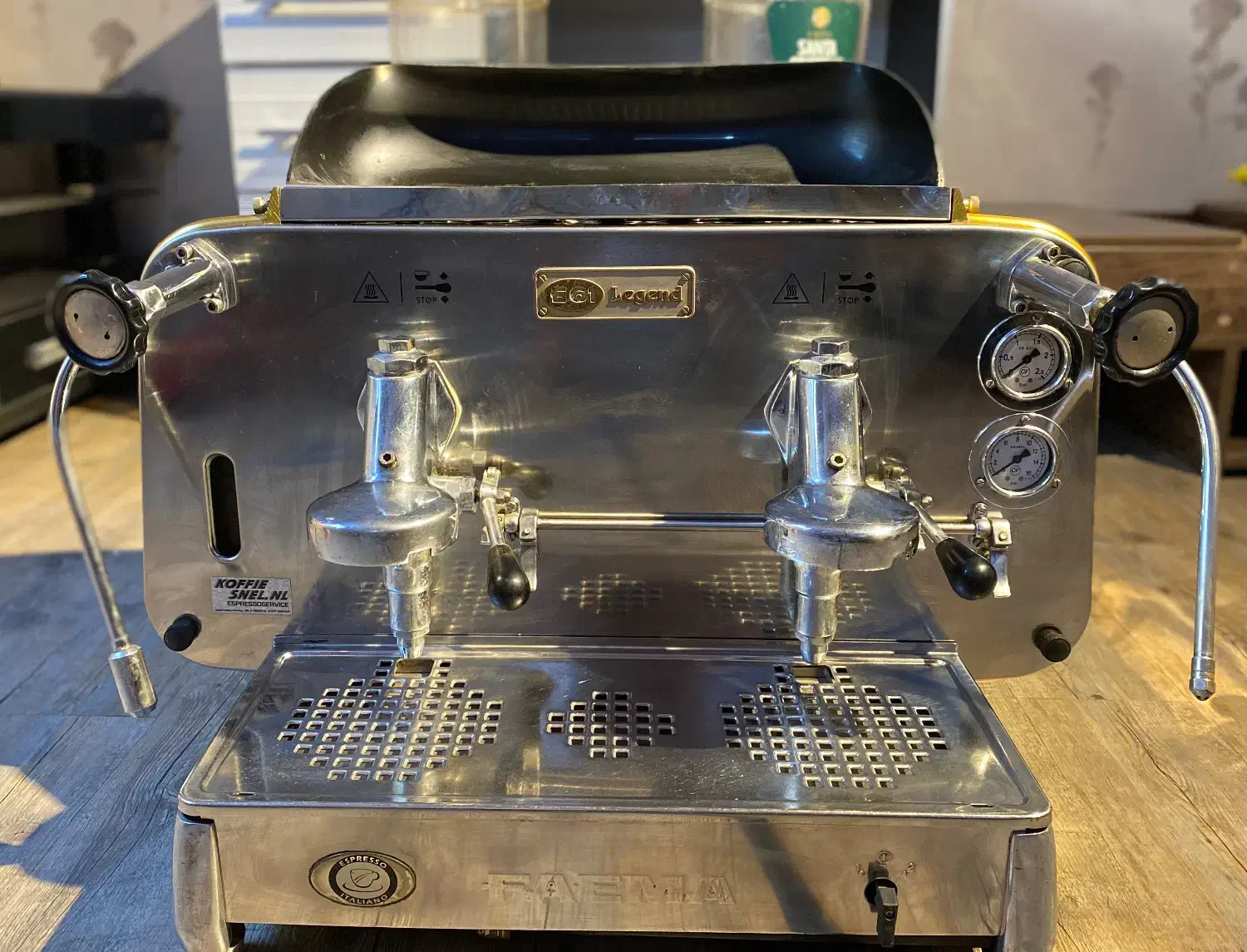 قهوه ساز ماشین اسپرسو ساز ایتالیا کافه کافیشاپ|سماور، چای‌ساز، قهوه‌ساز|اصفهان, تیران|دیوار