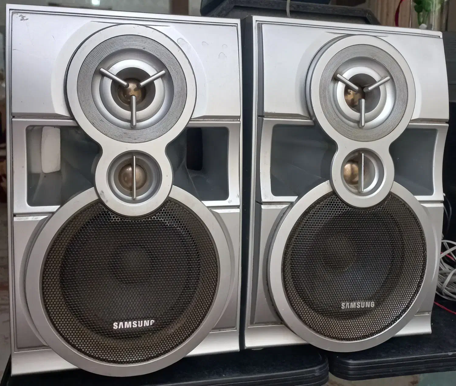 یک جفت باند سامسونگ  6 اهم پر قدرت قیمت ۸۵۰هزار|سیستم صوتی خانگی|اصفهان, شاهد|دیوار