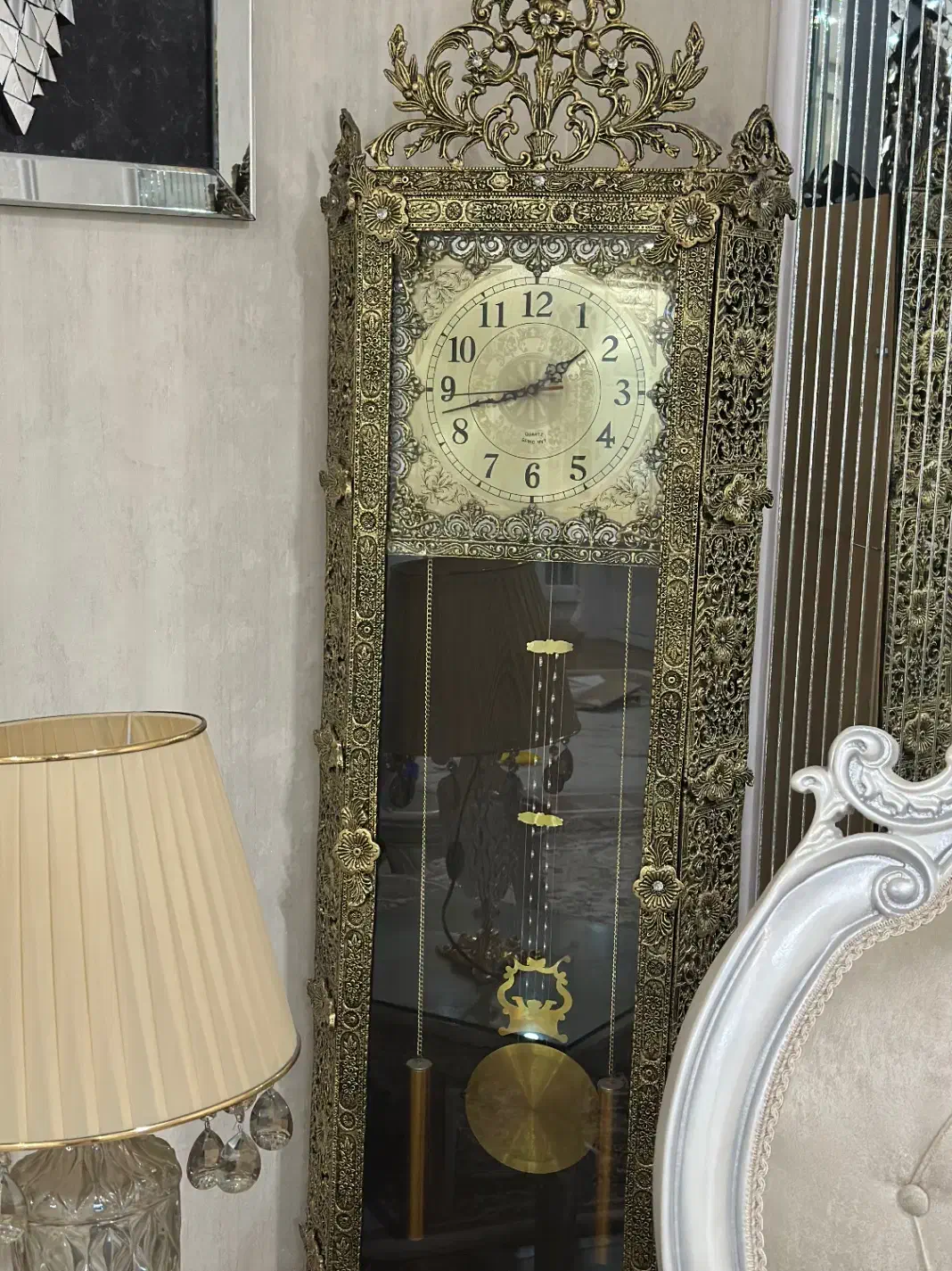 ساعت ایستاده برنز|ساعت دیواری و تزئینی|اسدآباد, |دیوار