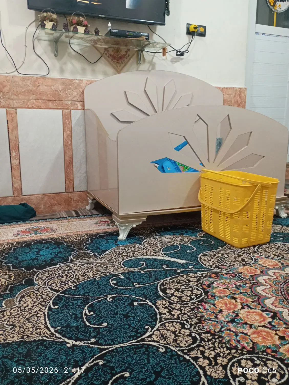 تخت کودک|تخت و صندلی بچه|اهواز, حصیرآباد|دیوار