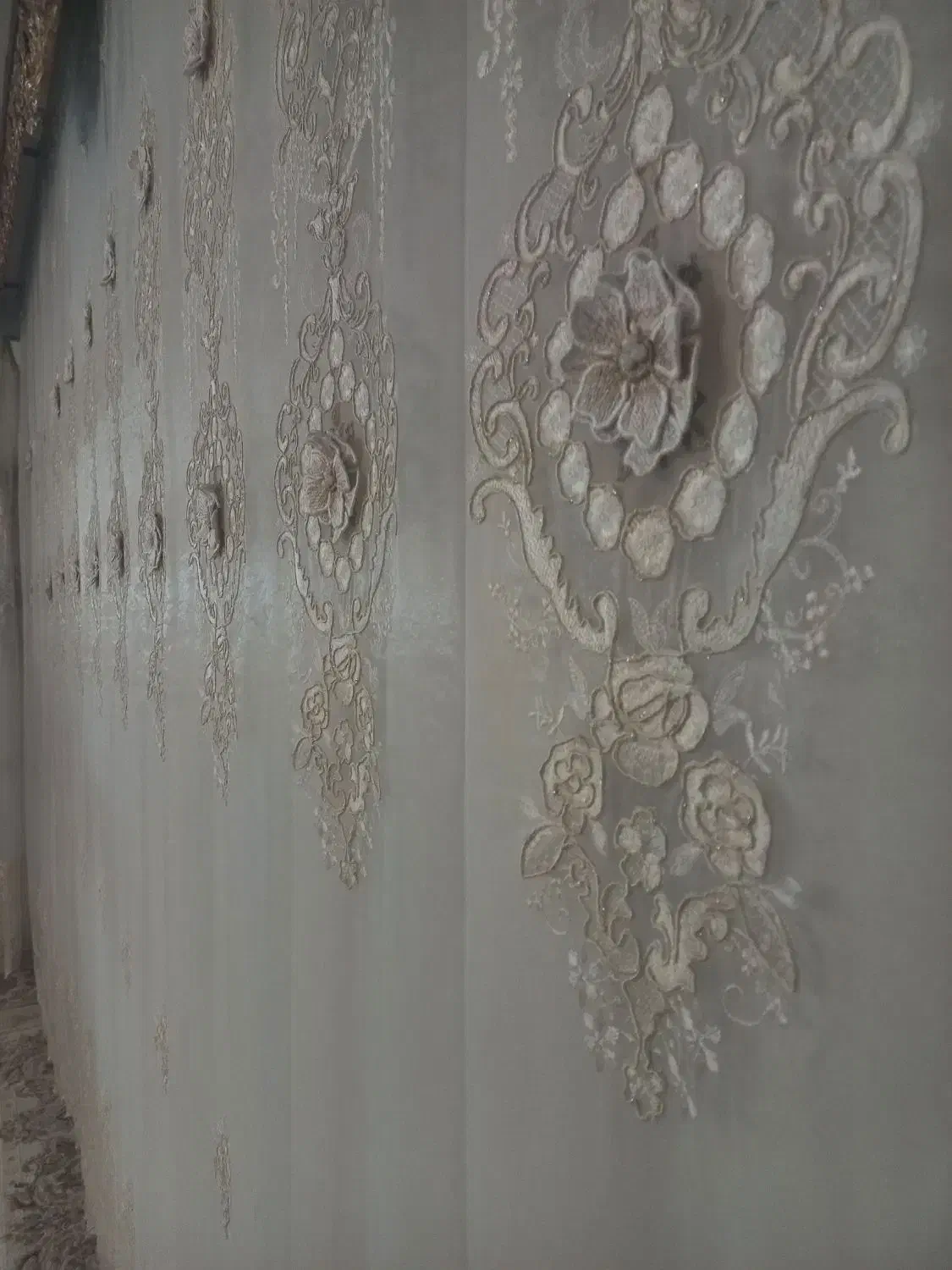 پرده|پرده، رانر، رومیزی|کرج, دولتآباد|دیوار