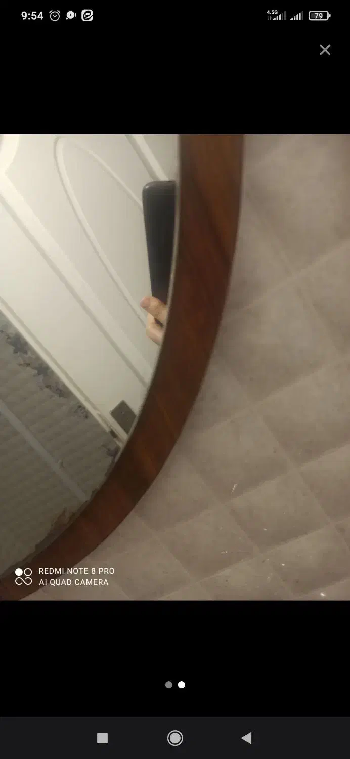 آینه گرد ۶۰ سانتی|آینه|تهران, افسریه شمالی|دیوار