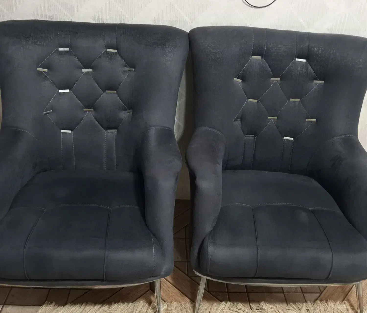 مبل راحتی یک جفت درحد نو|مبلمان خانگی و میز عسلی|کنگاور, |دیوار