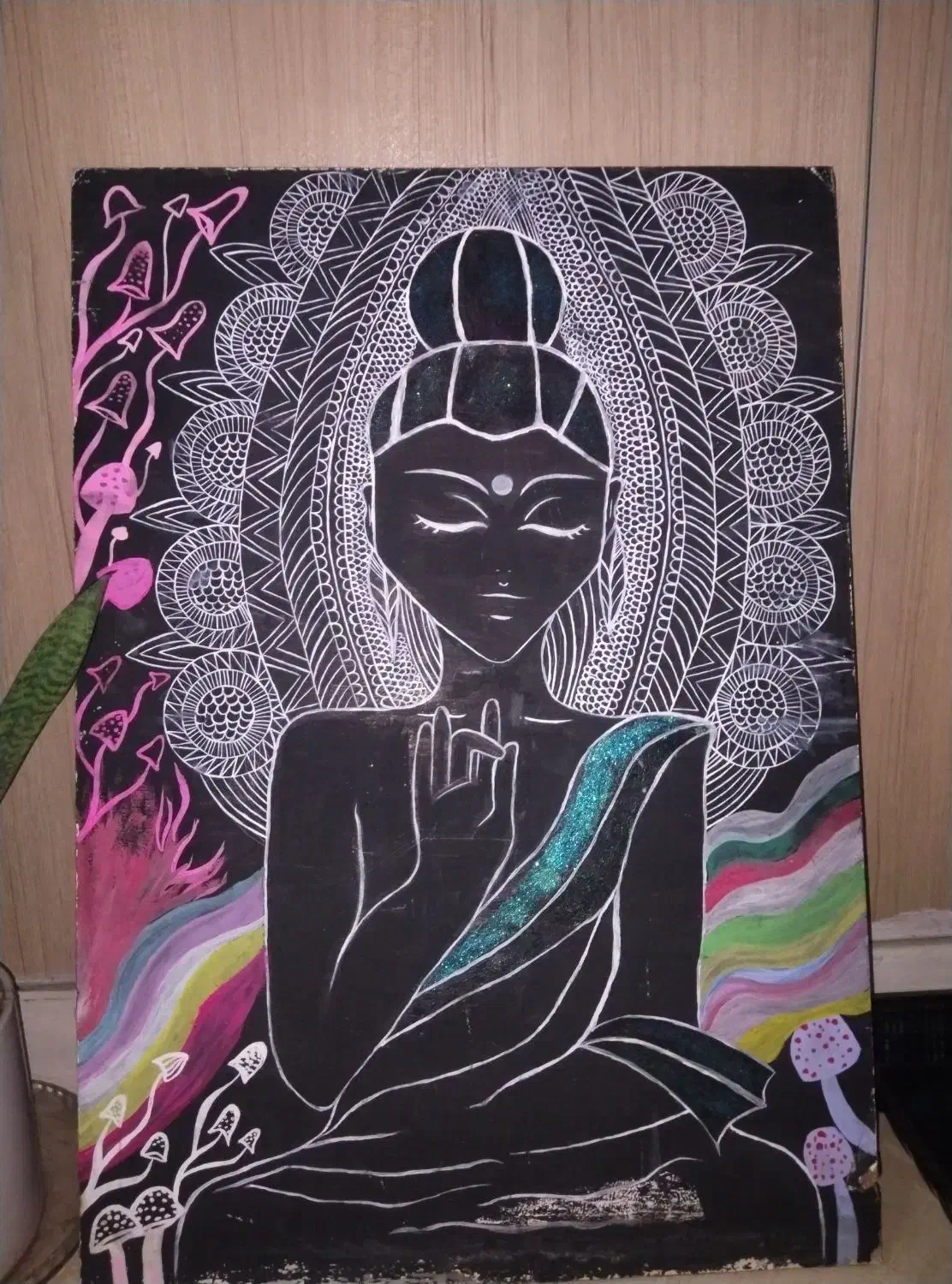 تابلوی زیبا با طرح دارک و دیگری بودا|تابلو، نقاشی، عکس|تهران, گمرک|دیوار