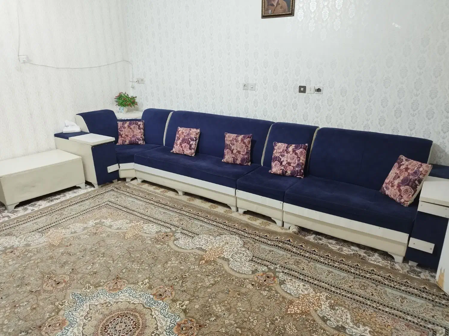 مبل راحتی ال|مبلمان خانگی و میز عسلی|قم, علی آباد سعدگان|دیوار