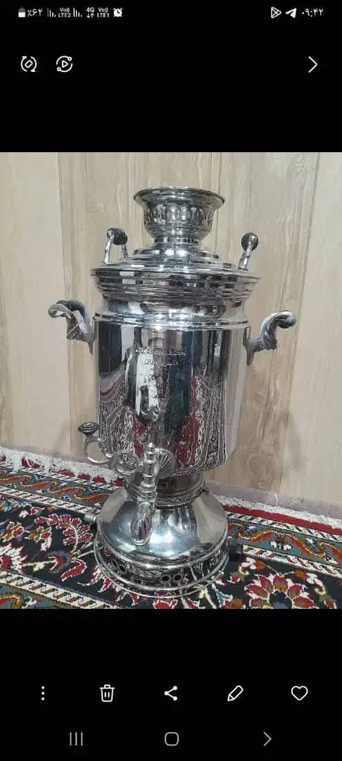 سماور ۱۵لیتر درحد نو|سماور، چای‌ساز، قهوه‌ساز|اندیمشک, |دیوار