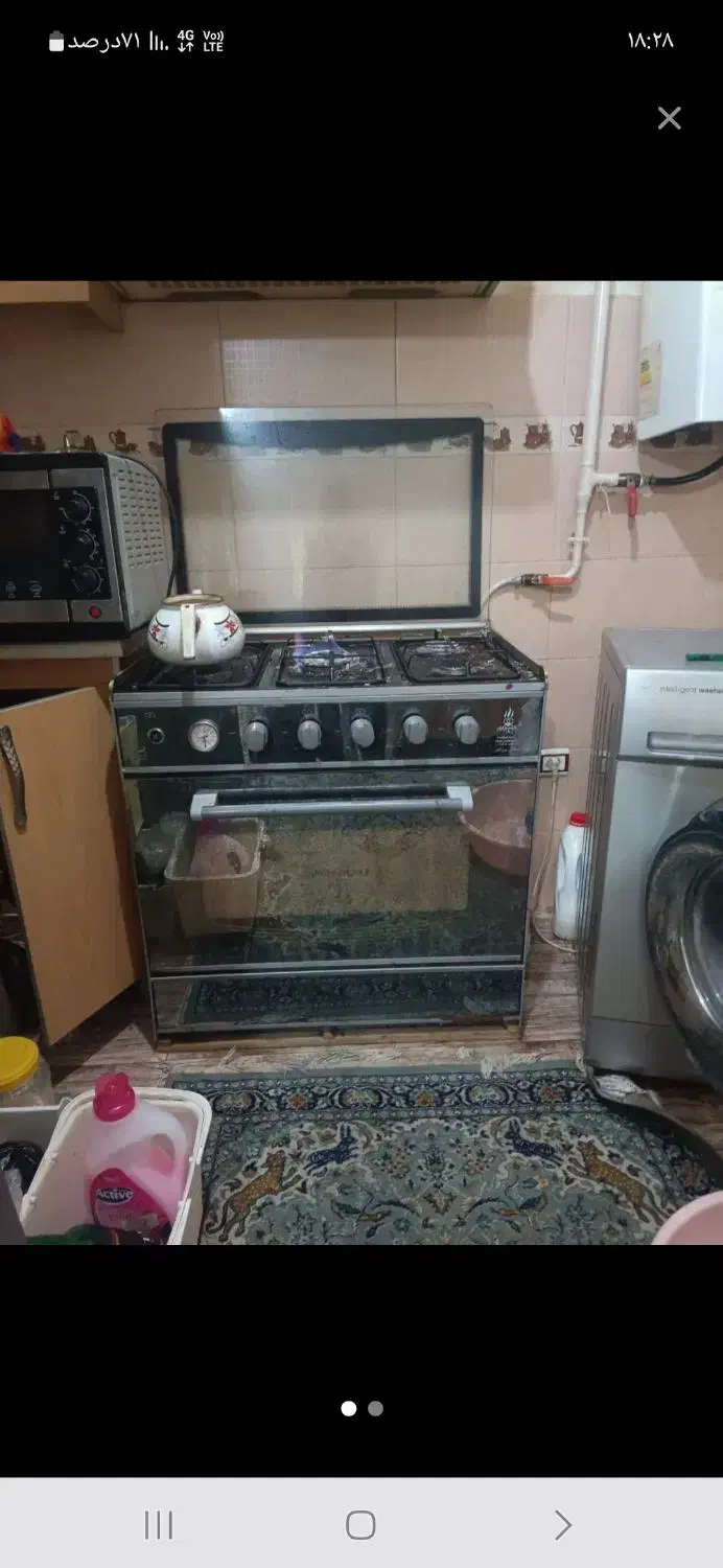 گاز سالم|اجاق گاز و لوازم برقی پخت‌وپز|رشت, بوسار|دیوار