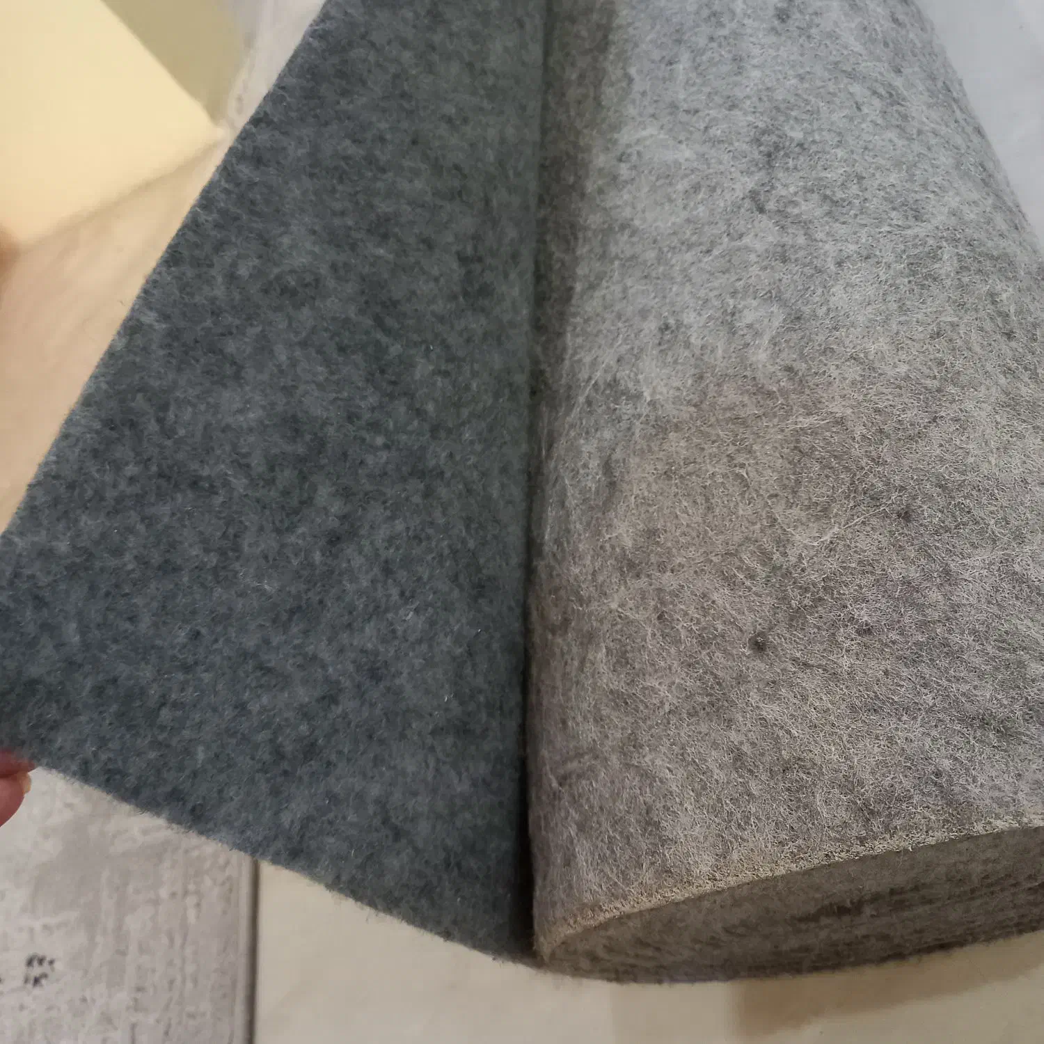 ۲۰مترموکت نو-متری۱۵۵-مخملی ساده-طوسی ابروبادی|موکت|پرند, فاز ۶|دیوار