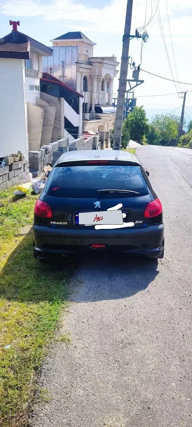 206تیپ 2 مدل 89|خودرو سواری و وانت|عباسآباد, |دیوار