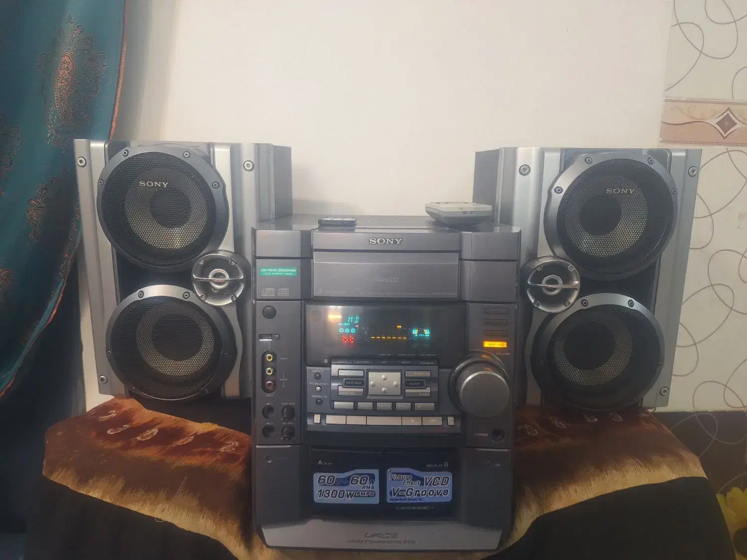 یک سیستمSONY(سونی) ساخت ژاپن6کاره درحدنو|سیستم صوتی خانگی|کرمان, |دیوار