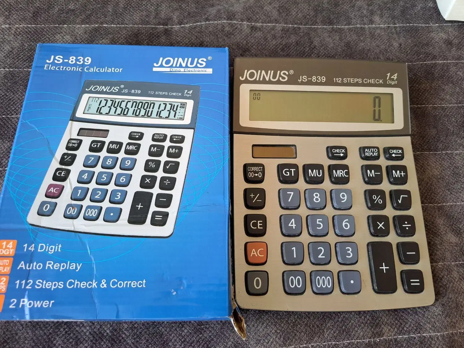 ماشین حساب JOINUS مدل 839     نو و آکبند|لوازم التحریر|کیش, |دیوار
