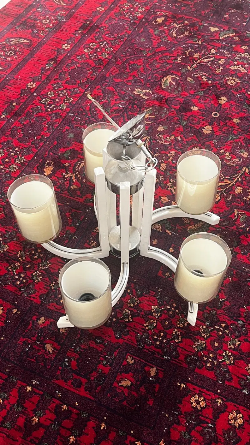 لوستر|لوستر و چراغ آویز|شیراز, فرگاز|دیوار
