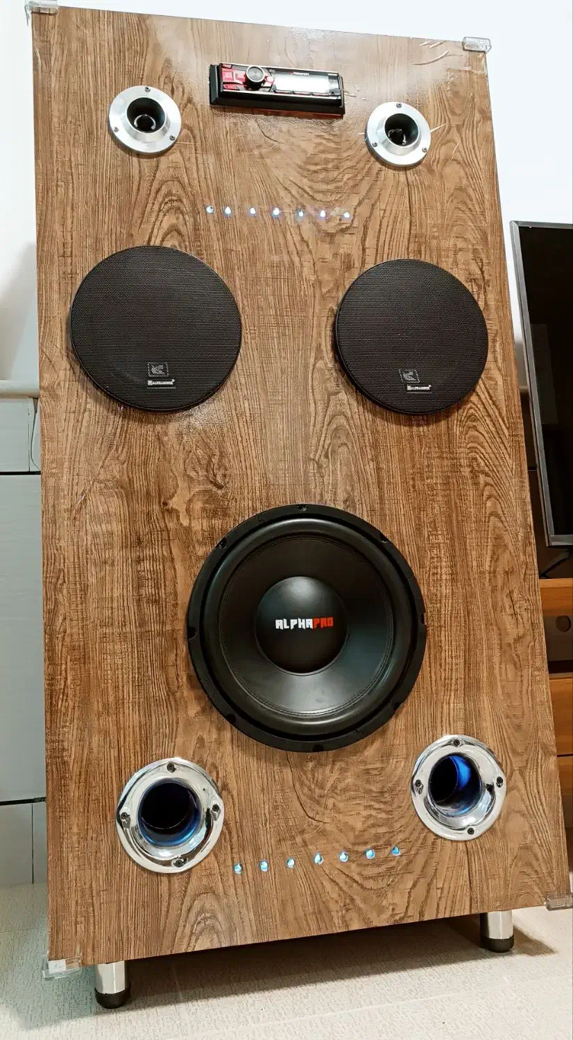 اسپیکر بلوتوثی خانگی . سیستم باند پخش آمپلی‌فایر|سیستم صوتی خانگی|تایباد, |دیوار