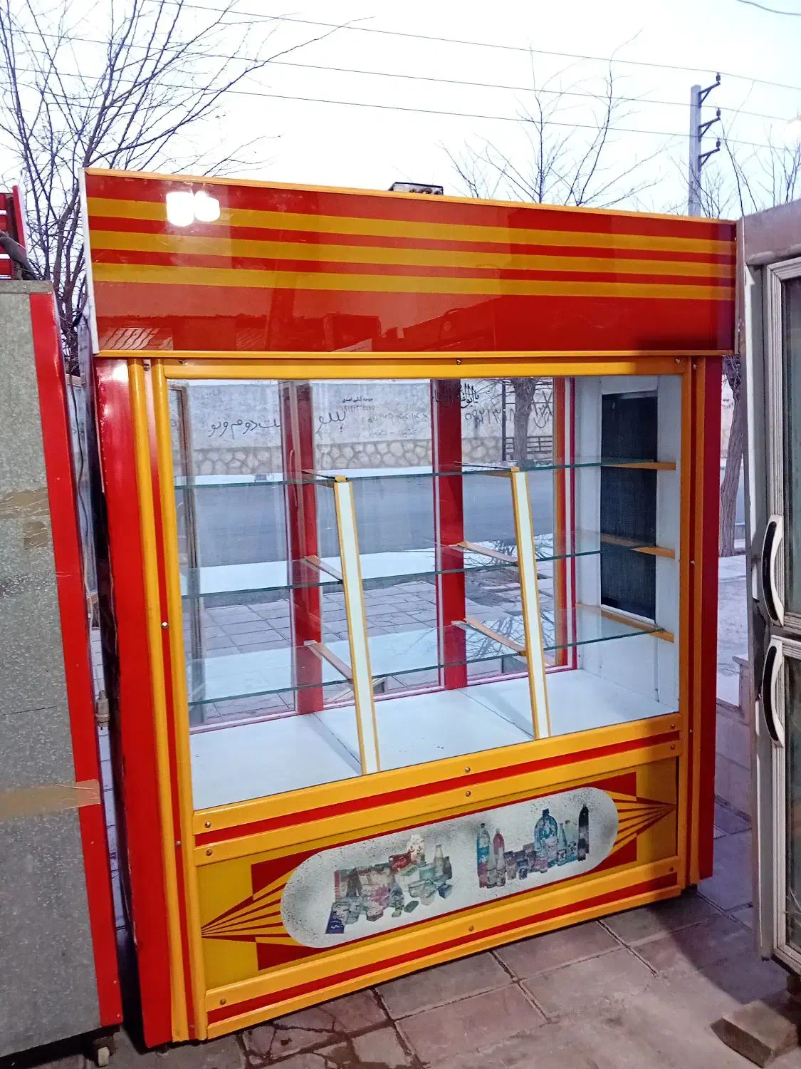 یخچال ایستاده شش درب دومتری ویترینی دوطرف نما|فروشگاه و مغازه|رباطکریم, کاظمآباد|دیوار