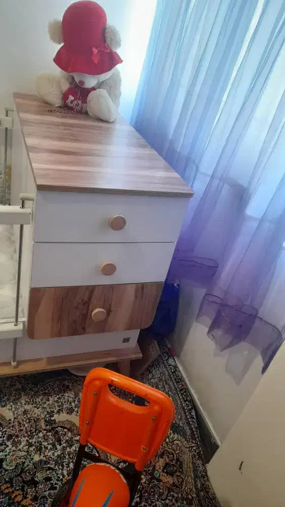 تخت کودک و نوجوان دومنظوره وارداتی آپادانا|تخت و صندلی بچه|رشت, رشتیان|دیوار