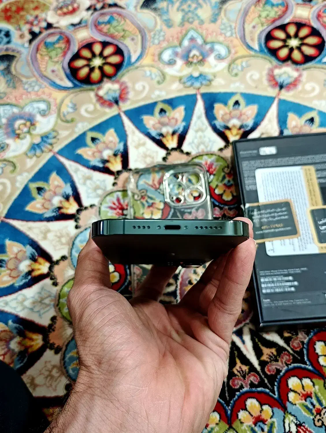 آیفون ۱۳پرومکس ۲۵۶ضمانتی بدون نقطهzza|موبایل|زابل, |دیوار