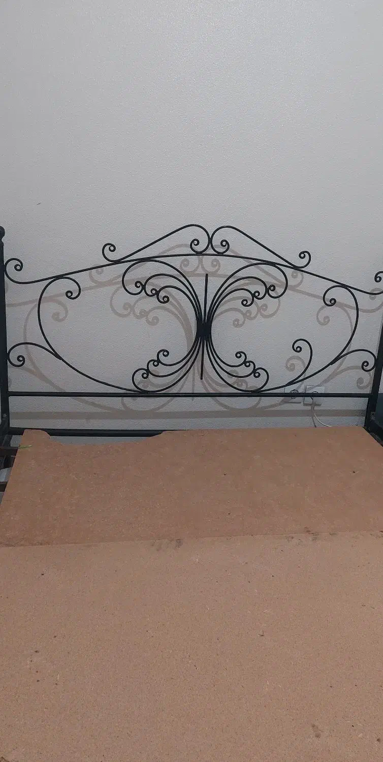 تخت خواب دونفره فرفوژه|تخت و سرویس خواب|شاهین‌شهر, ۹ دی|دیوار