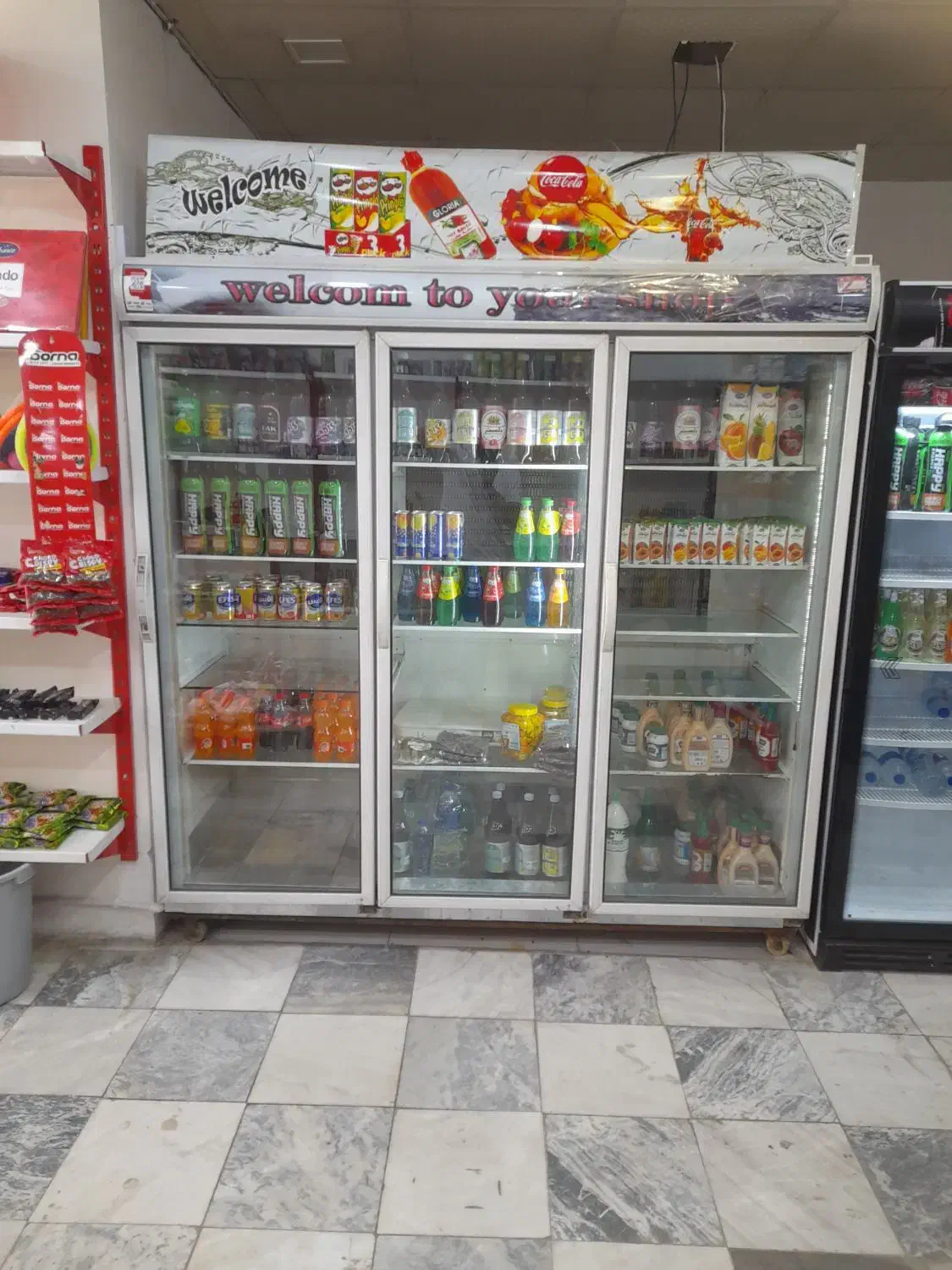 یخچال سه درب اصلی موتور و تولید سرما بسیار بالا|فروشگاه و مغازه|دورود, |دیوار