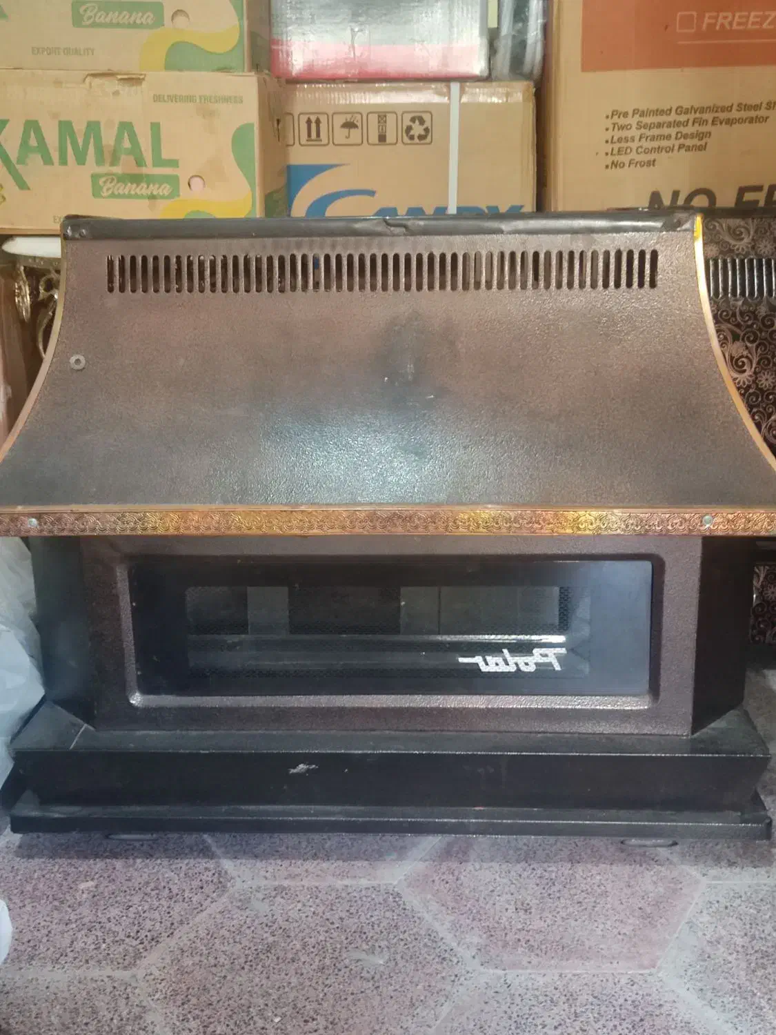 فروش بخاری گازی طرح شومینه|بخاری، هیتر، شومینه|مراغه, |دیوار