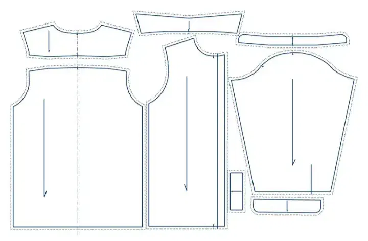 الگو لباس|لوازم خیاطی و بافتنی|پاکدشت, پاکدشت (مامازند)|دیوار