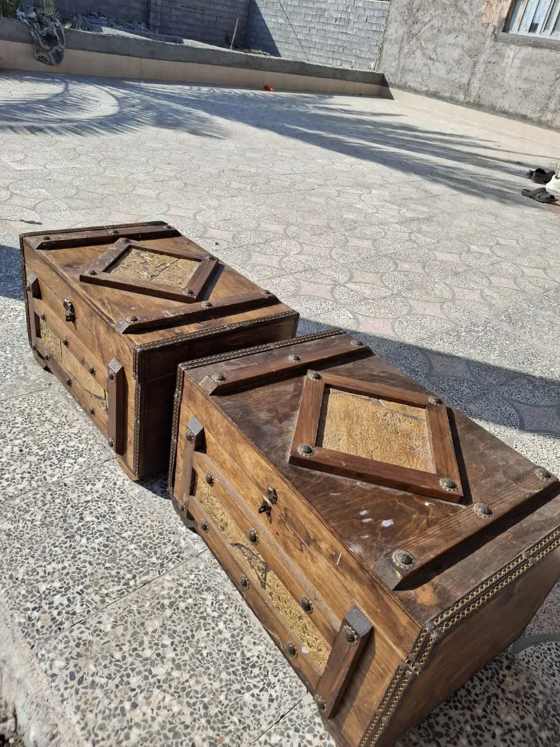 صندوقچه چوبی|صنایع دستی و سایر لوازم تزئینی|قلعه قاضی, |دیوار