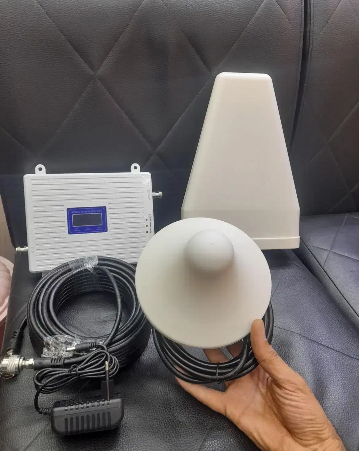 پکیج کامل دستگاه تقویت آنتن موبایل بدون نویزاختلال|مودم و تجهیزات شبکه|تهران, شیخ هادی|دیوار