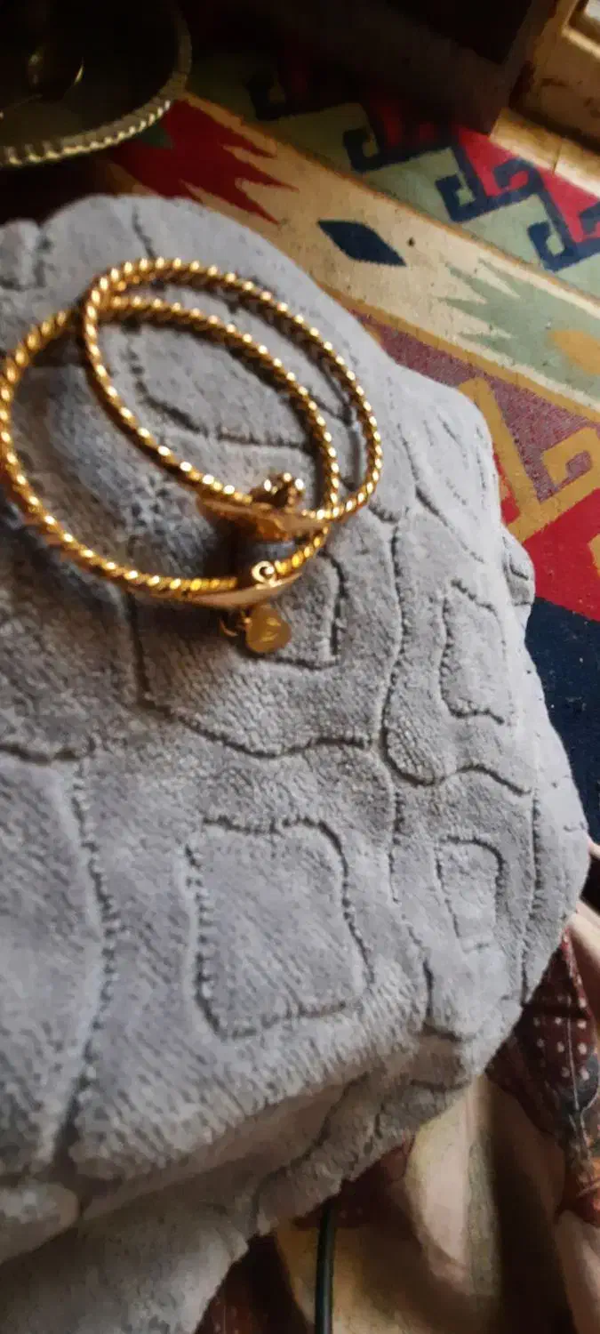 دو عدد مفتول طلای ۱۸ عیار|جواهرات|خرمشهر, |دیوار