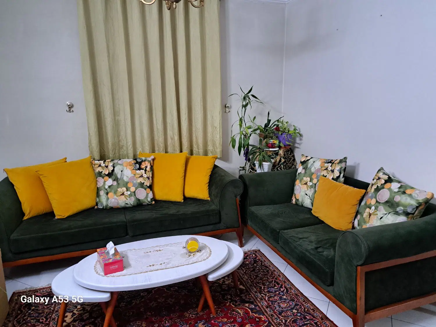مبل ۷ نفره زیبا**|مبلمان خانگی و میز عسلی|تهران, باشگاه نفت|دیوار
