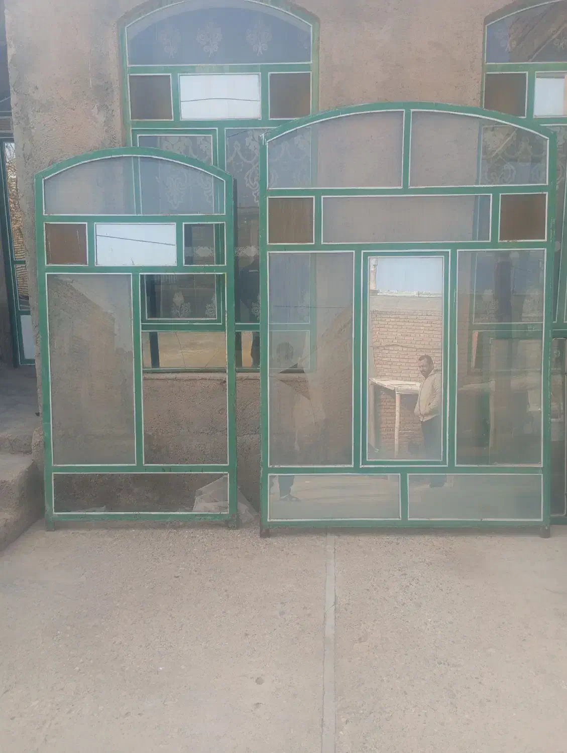 دوعدد پنجره درحد نو|مصالح و تجهیزات ساختمان|چهاربرج, |دیوار