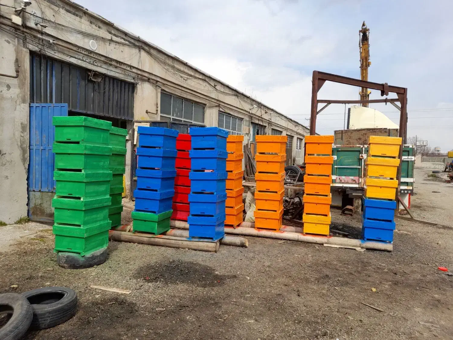 جعبه کندوی عسل|لوازم جانبی حیوانات|مراغه, |دیوار