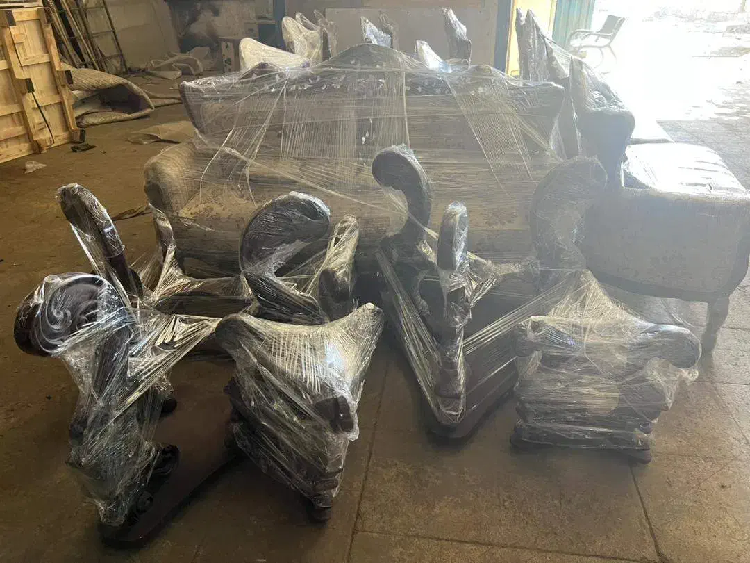 مبل استیل 7 نفره با میز غذاخوری 10 نفره وجلو مبلی|مبلمان خانگی و میز عسلی|باغستان, |دیوار