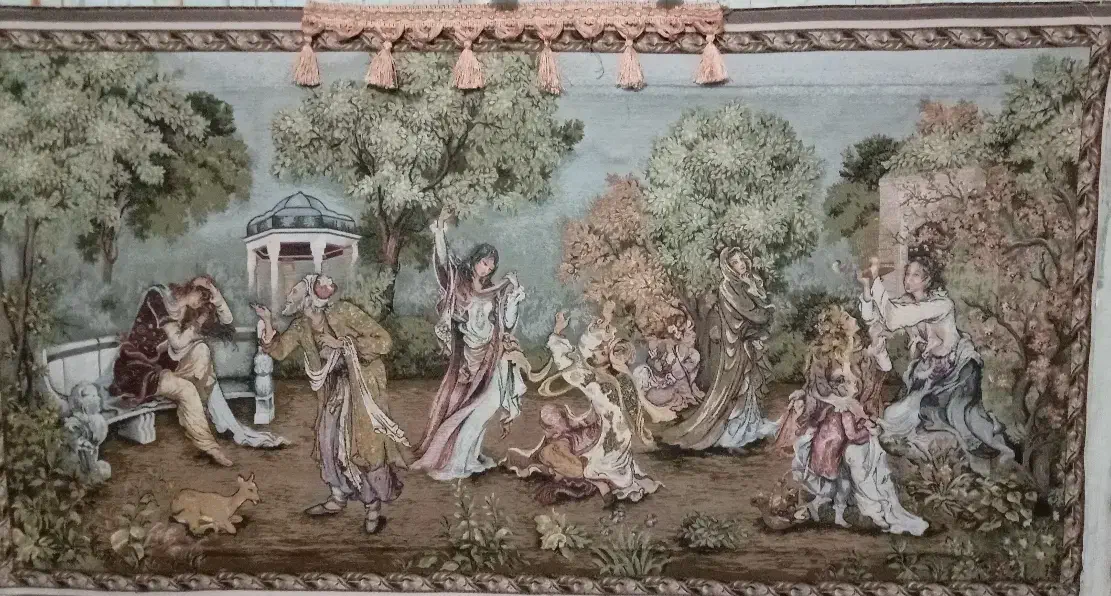 یک عدد تابلو فرش|تابلو فرش|قوچان, |دیوار