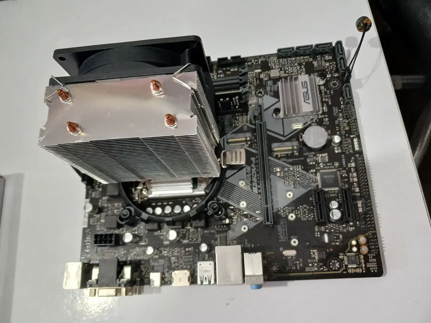 مادربرد و سی پی یو نسل ۹|قطعات و لوازم جانبی رایانه|رشت, اسماعیل آباد|دیوار