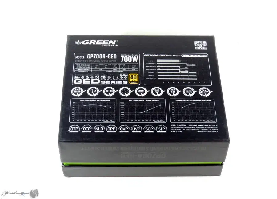 پاور گرین 700w gold|قطعات و لوازم جانبی رایانه|ساوه, |دیوار