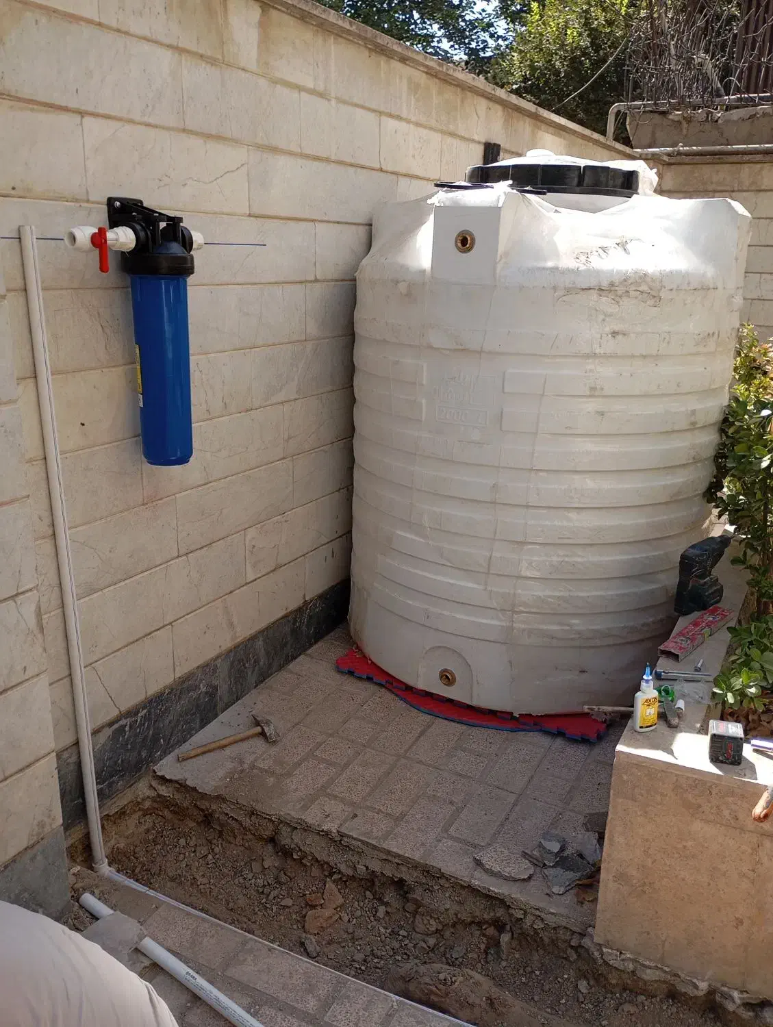 تاسیسات لوله کشی نصب منبع پمپ تعمیرات|خدمات پیشه و مهارت|صفادشت, |دیوار