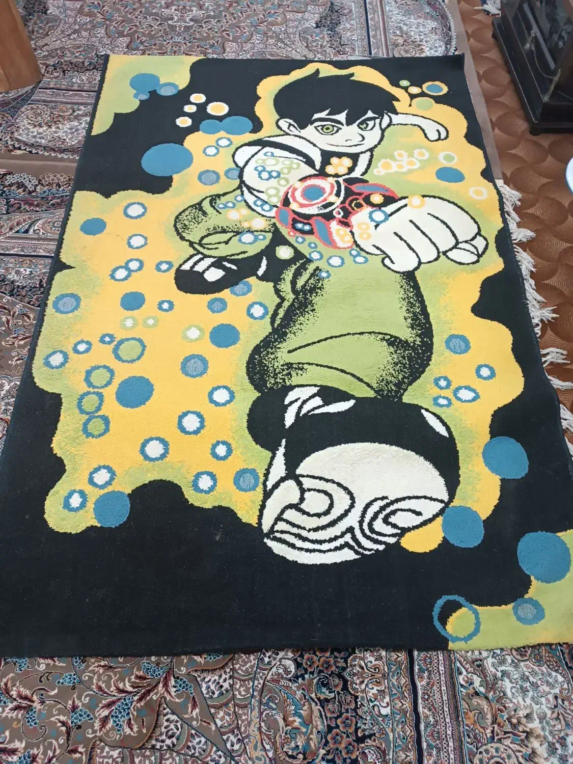 قالیچه چهارمتری بن تن|فرش|مسجد سلیمان, |دیوار