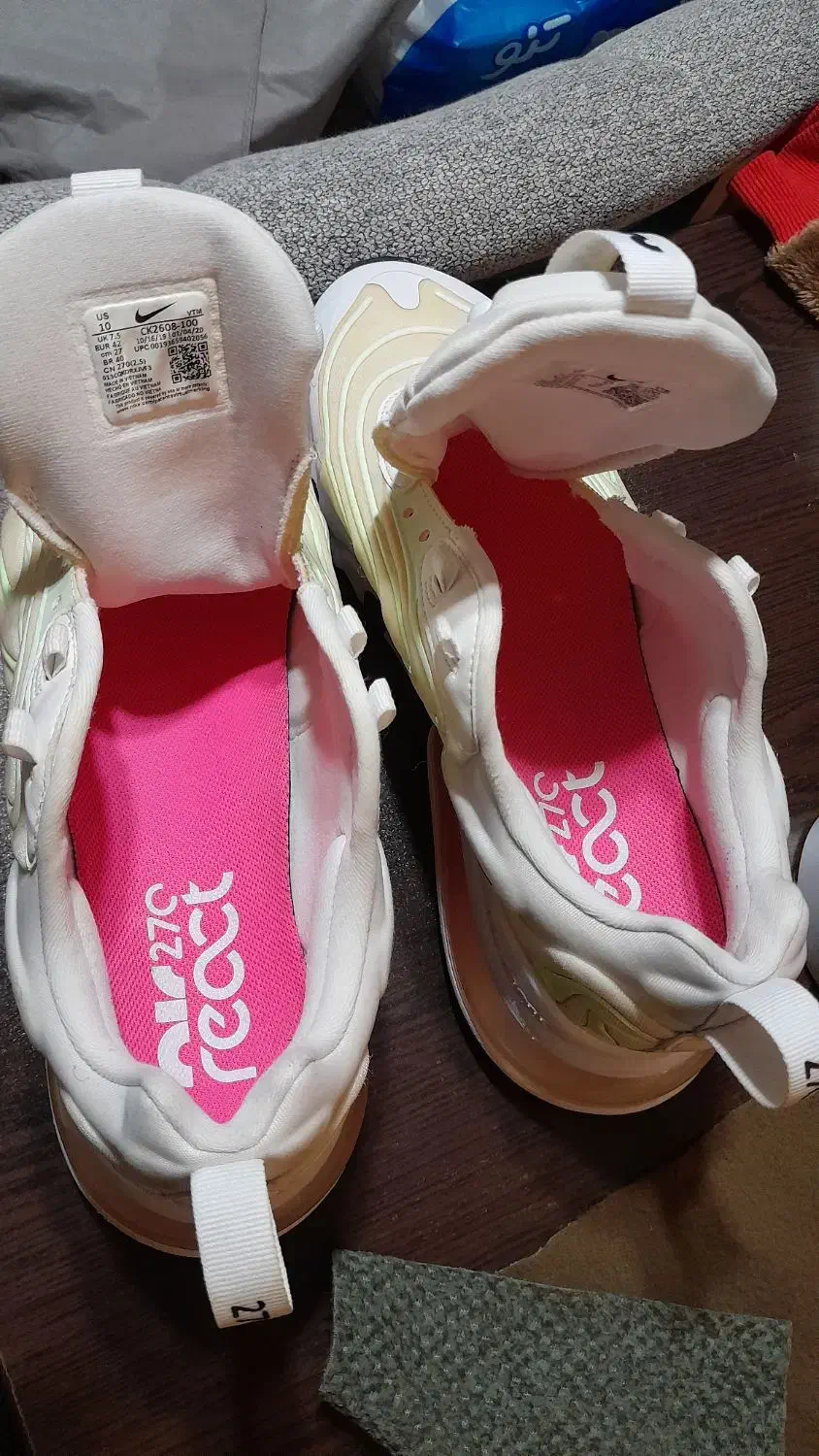 کتونی نایک ایرمکس اورجینال ویتنام|کیف، کفش، کمربند|تهران, خاک سفید|دیوار