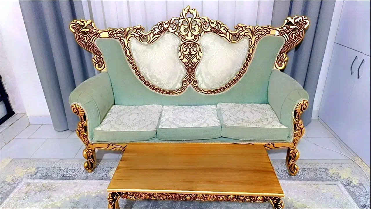 مبل کلاسیک|مبلمان خانگی و میز عسلی|شبستر, |دیوار