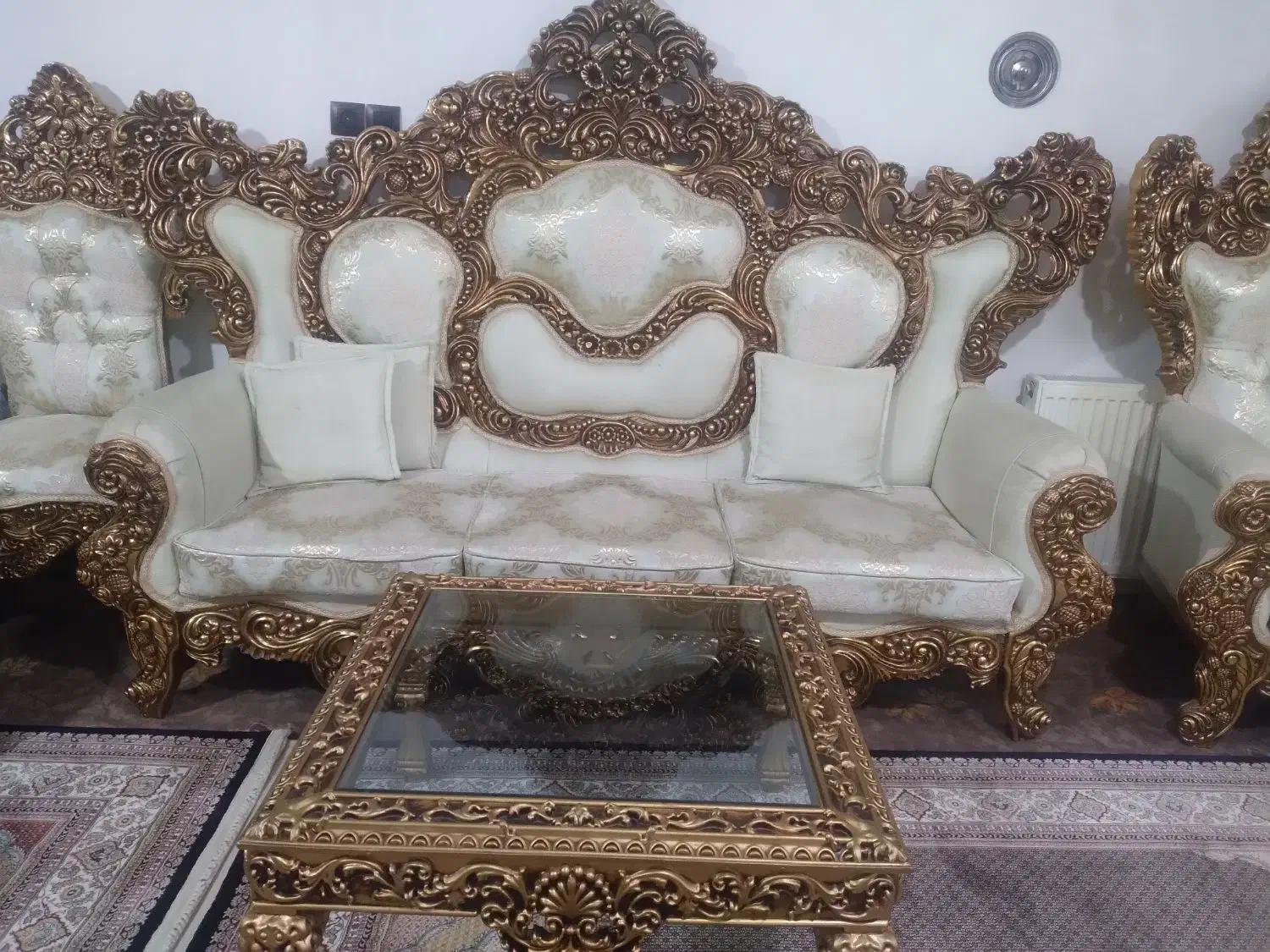 مبل سلطنتی|مبلمان خانگی و میز عسلی|نوشین شهر, |دیوار