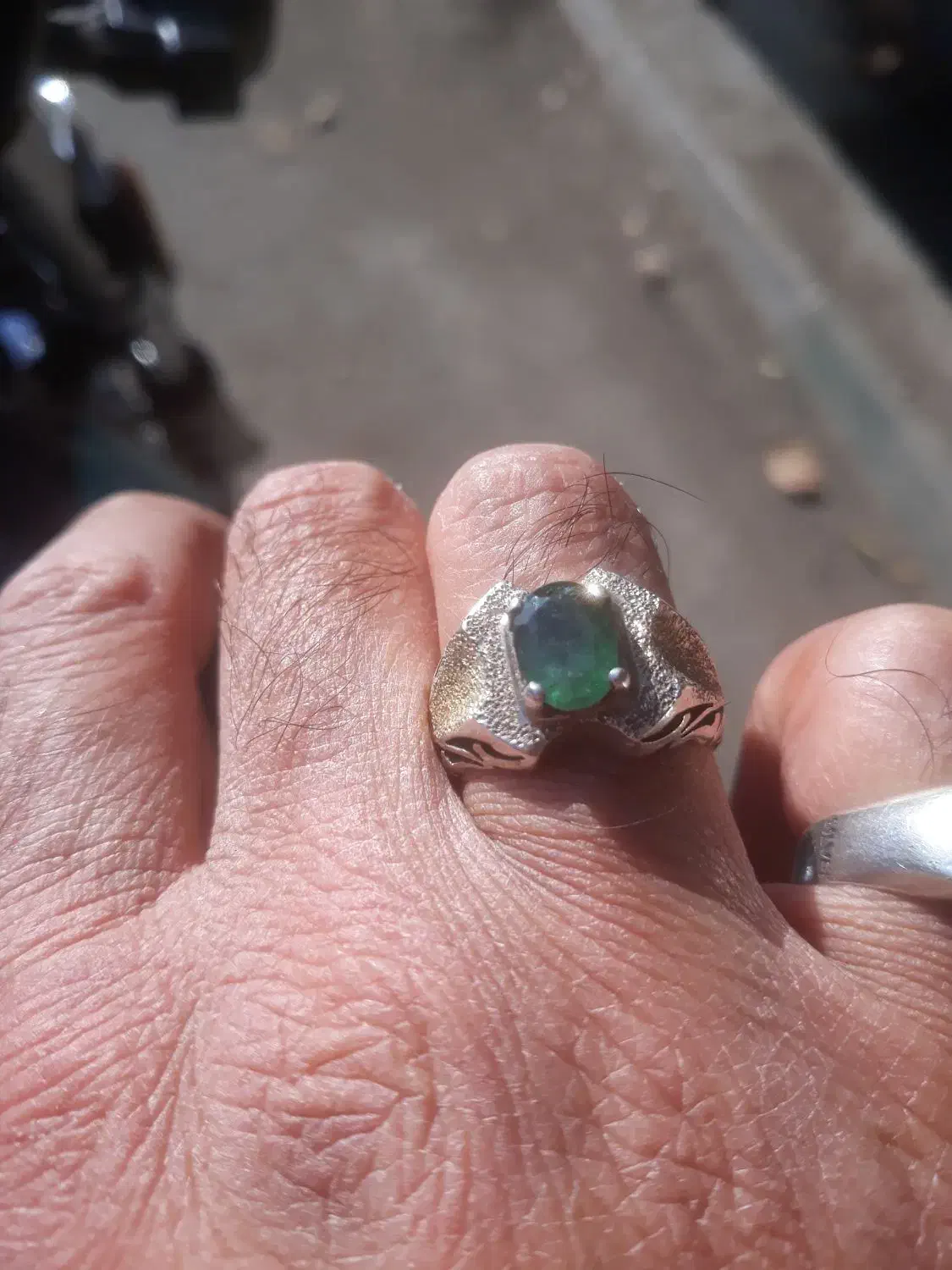 انگشتر زمرد|جواهرات|قم, شاه ابراهیم|دیوار