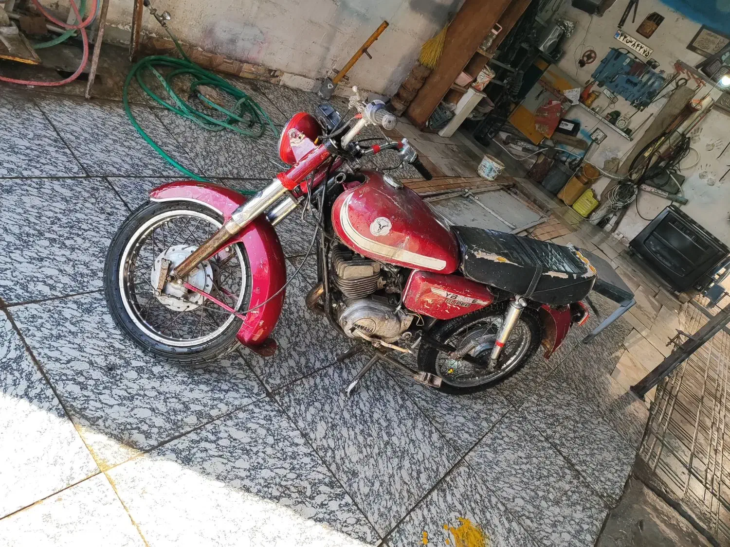 یاماها|موتورسیکلت|بردسیر, |دیوار