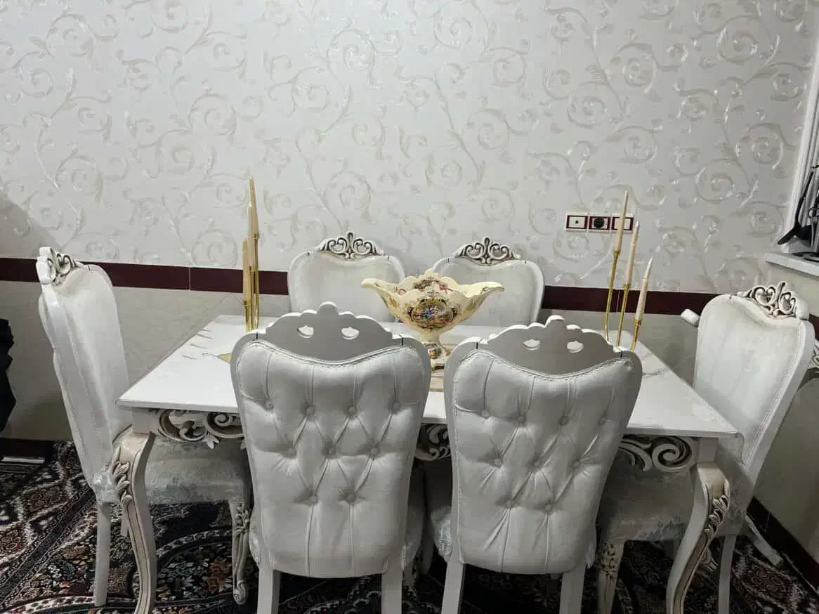 میز نهار خوری شش نفره کاملانو|میز و صندلی غذاخوری|سبزوار, گلشن|دیوار