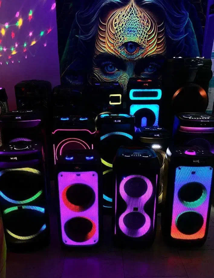 اسپیکر باند بلندگو باغ شارژی فلش بلوتوثی سیستم|سیستم صوتی خانگی|اصفهان, قلعه طبره|دیوار