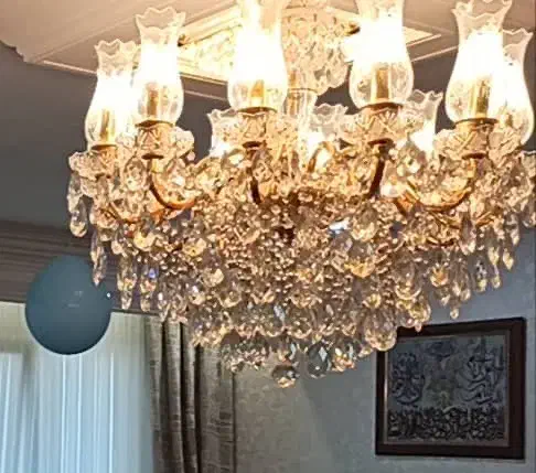 لوستر|لوستر و چراغ آویز|اسالم, |دیوار