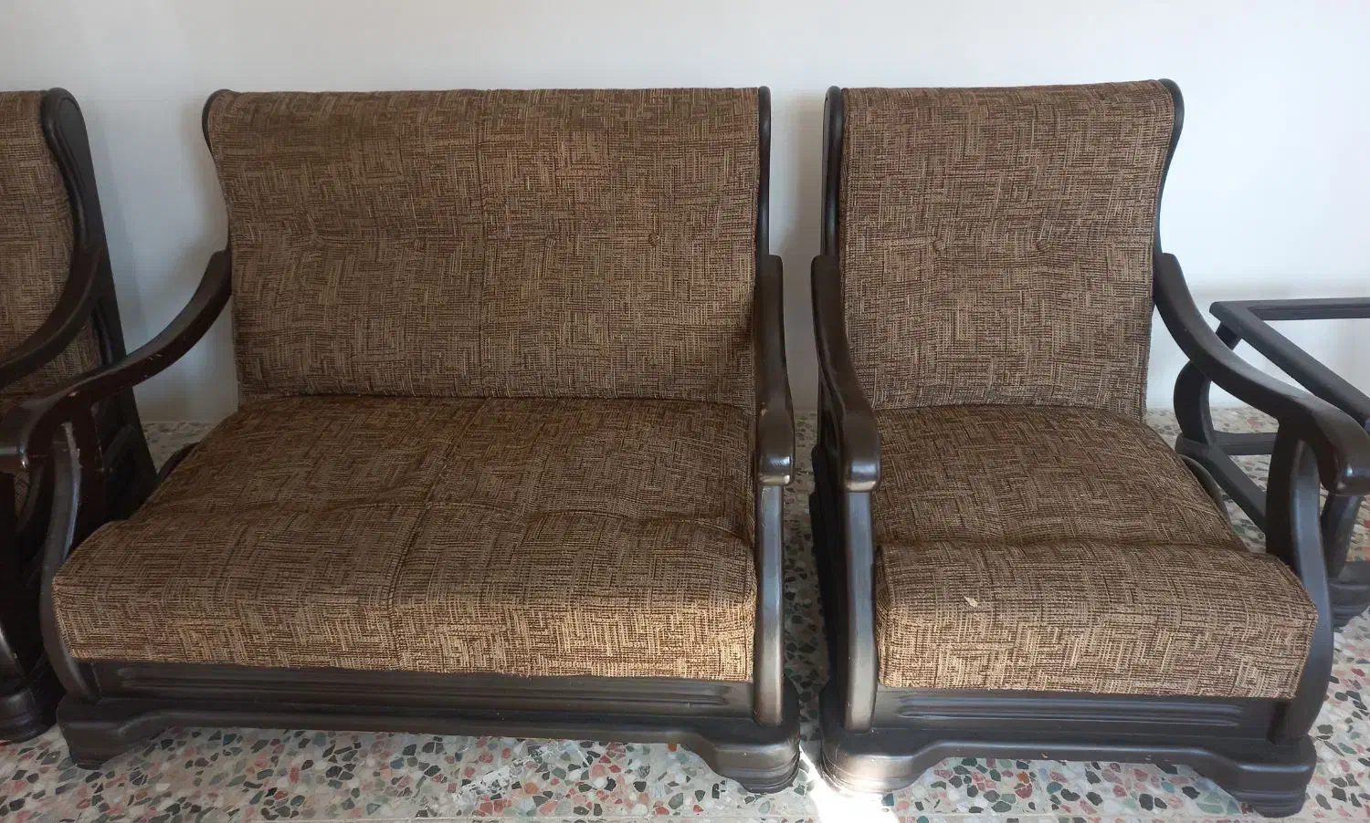 مبل با جلو میلی ۹ نفره|مبلمان خانگی و میز عسلی|کلارآباد, |دیوار