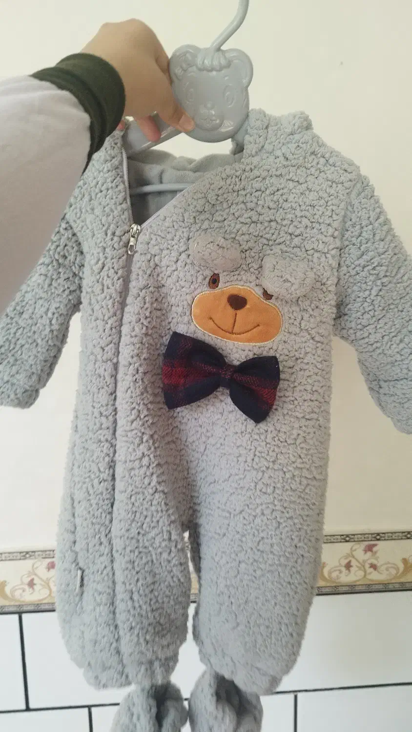 لباس سرهمی گرم برای بچه|کفش و لباس بچه|خمینی‌شهر, |دیوار