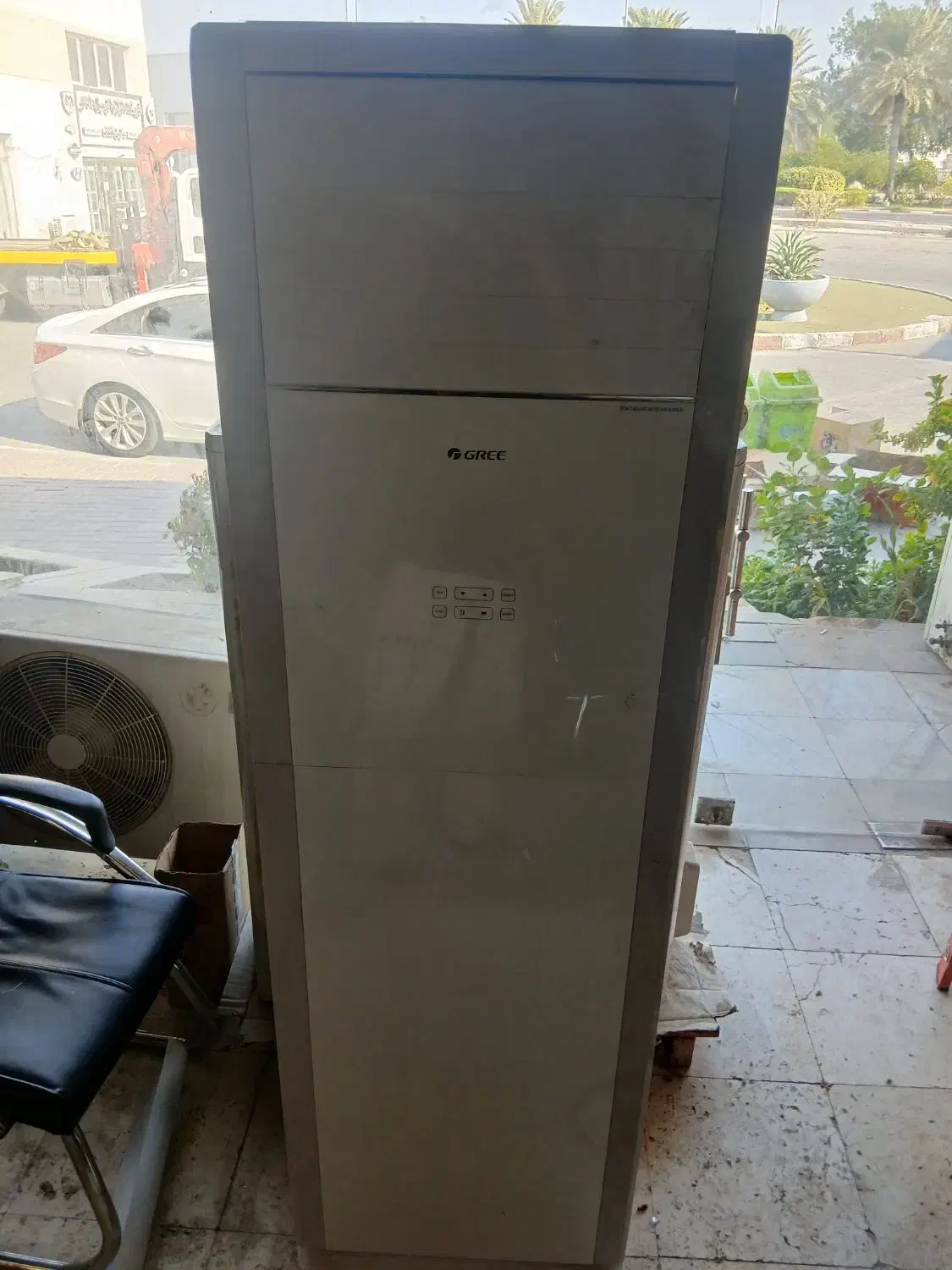 کولر گازی ایستاده گری ۴۸هزار در حد نو|کولر گازی و فن‌کوئل|کیش, |دیوار