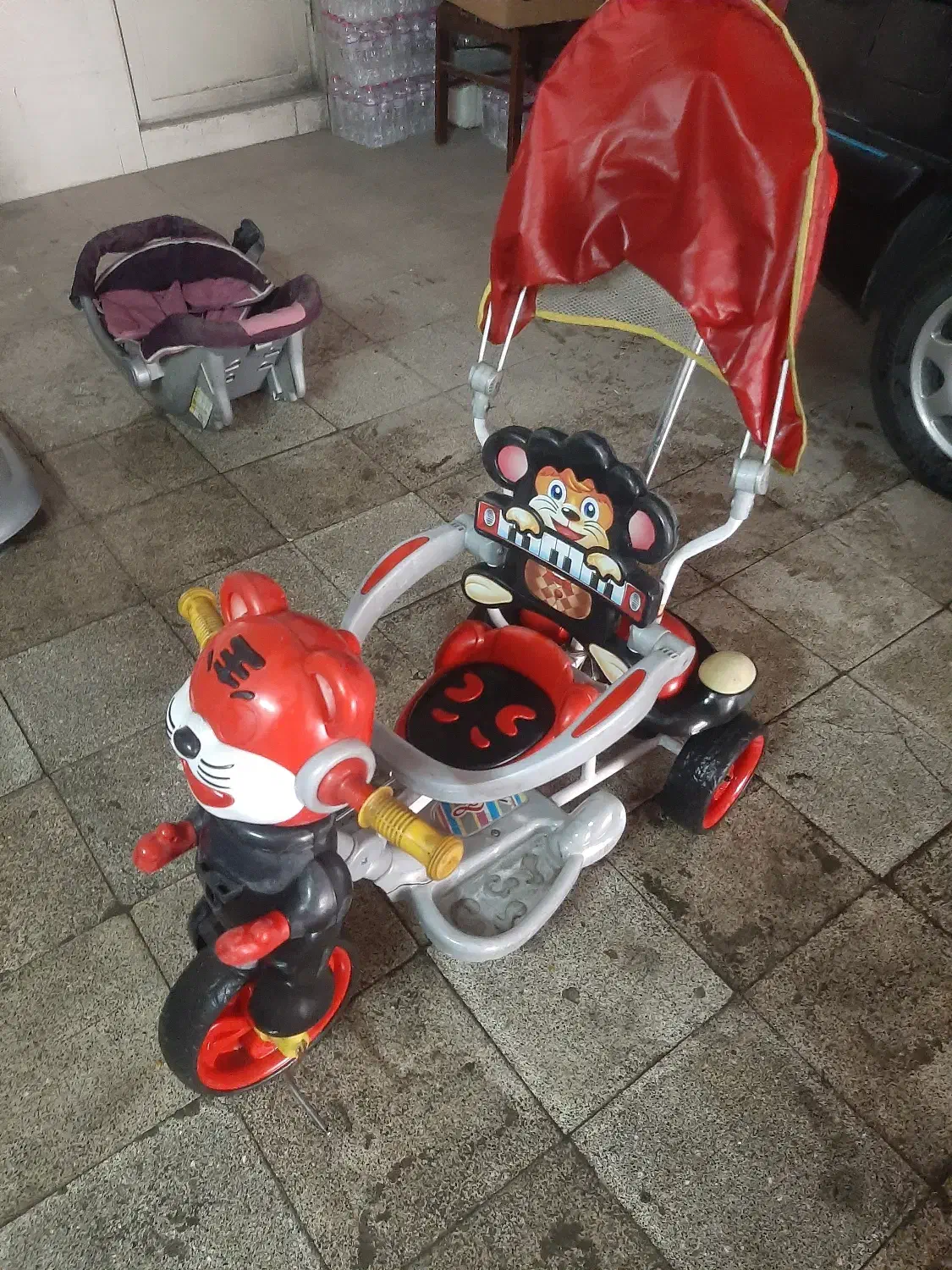 کالسکه و کیف حمل دوچرخه مارک  مامی لاو میباشد|کالسکه و لوازم جانبی|تهران, افسریه جنوبی|دیوار