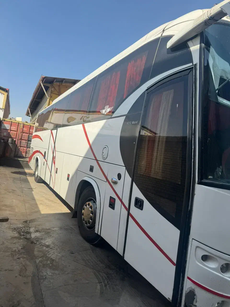 اتوبوس اسکانیا مارال ۹۴|خودرو سنگین|ری, کارخانه سیمان|دیوار