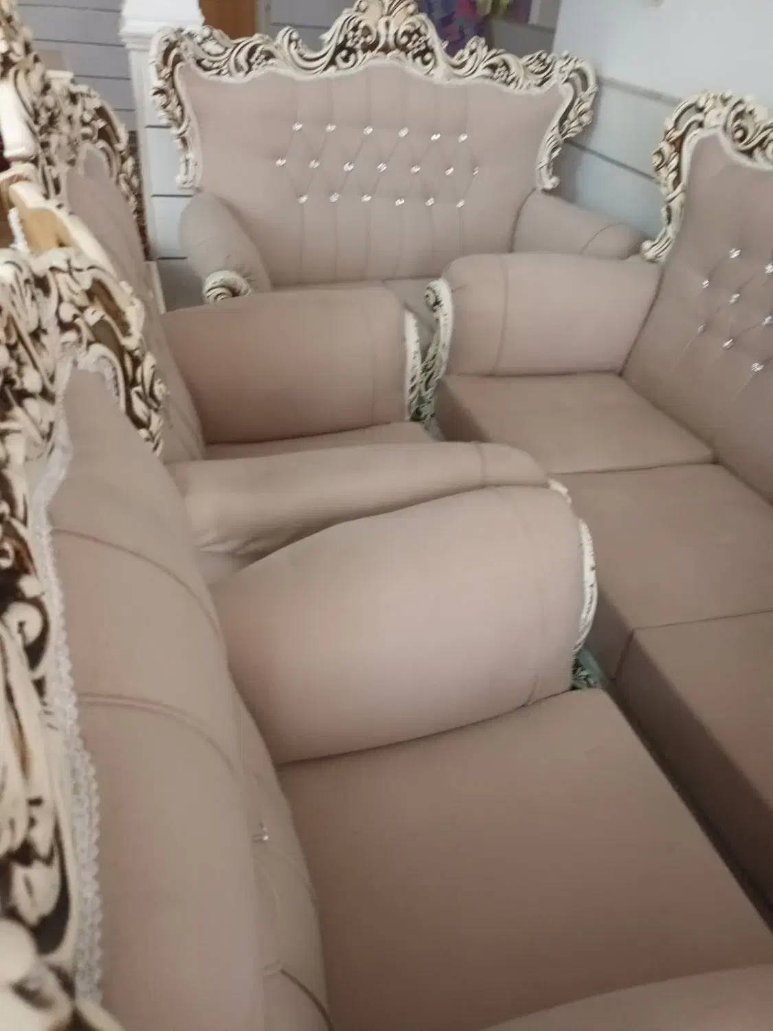 مبل ۷ نفره|مبلمان خانگی و میز عسلی|ساوه, |دیوار